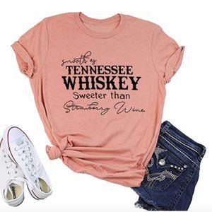 Smooth As Tennessee Whiskey Country Graphic Tee